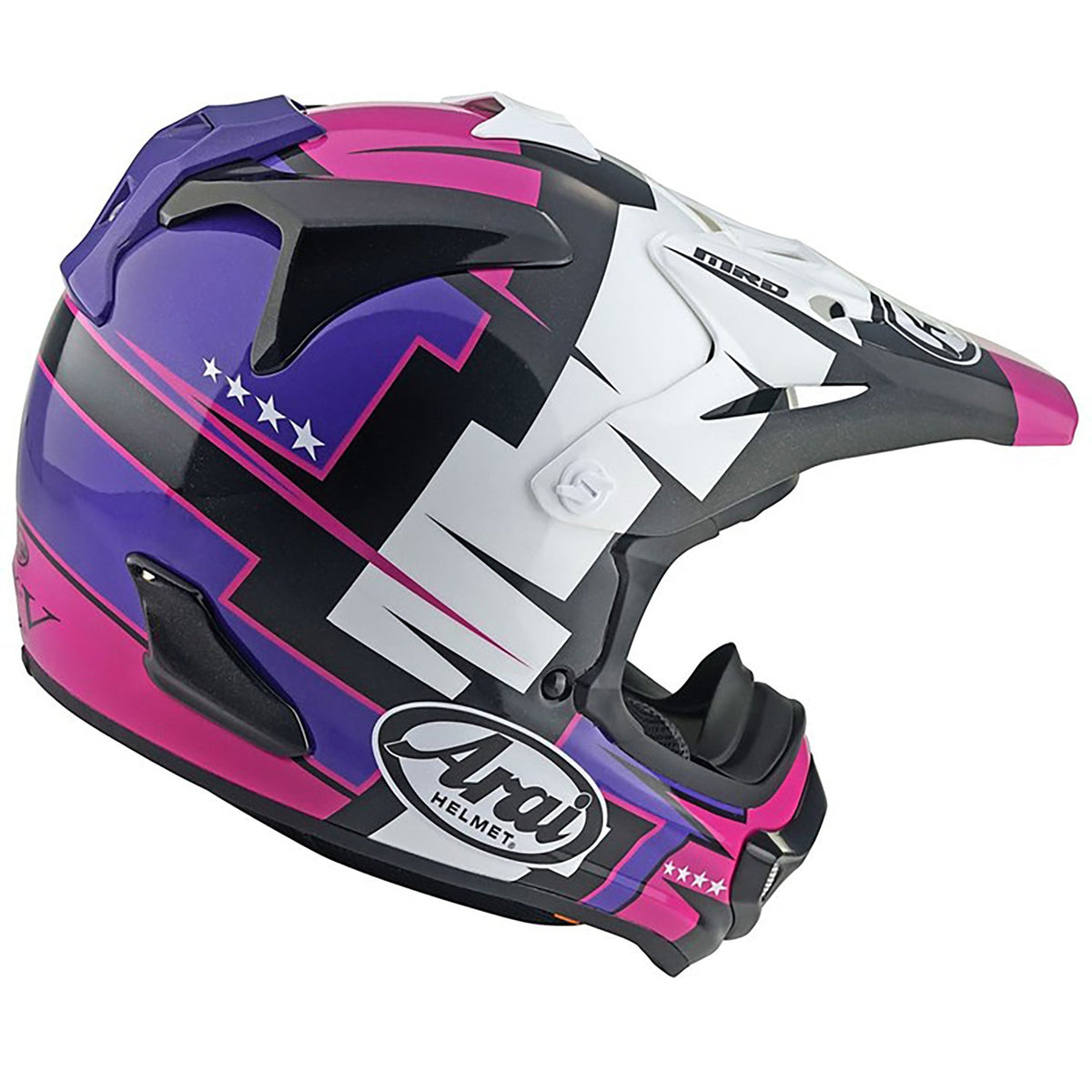 Arai|MX-V EVO BATTLE PURPLE|ARMXVEVOXS BTLE PU|MOTOXTREME – MotoXtreme