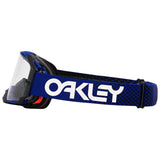 Oakley-AIRBRAKE MX/MTB GOGGLES BLUE MOTO CLEAR LENS-Blue-OA OO7046-D8-MotoXtreme