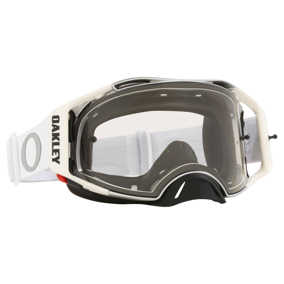 Oakley|Airbrake MX Goggle (Tuff Blocks White) Clear Lens|OA OO7046