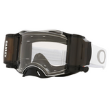 Oakley-AIRBRAKE TUFF BLOCKS WHITE ROLL OFF MX GOGGLE CLEAR LENS-Black/White-OO7046-C5-MotoXtreme