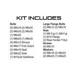 Race FX-Bolt Track Pack Honda CR/CRF-FXBK 10600 55SV-MotoXtreme