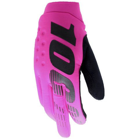 100%-Brisker Cold Weather Glove | Neon Pink-Neon Pink-HP-10016-493-10-MotoXtreme