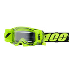 100%-ARmatic Forecast Goggles Neon Yellow / Clear Lens-Neon Yellow-HP-50061-00002-MotoXtreme