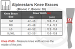 Alpine Stars-Bionic 7 Knee Brace-Grey/Black-A6501319195S-MotoXtreme
