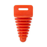Apico-4 Stroke Exhaust Bung With Lanyard-Orange-EXHPLUG 4ST API OR-MotoXtreme