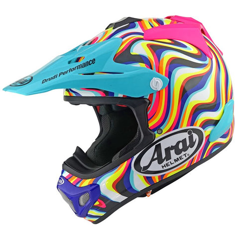 Arai-HELMET MX-V EVO STREAM PINK-Pink-ARMXVEVOXS STRM PK-MotoXtreme