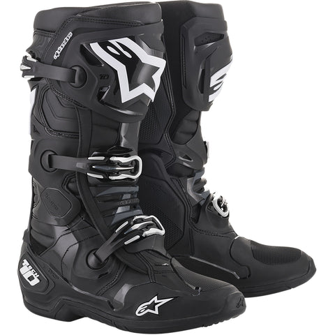 Alpine Stars-Tech 10 Motocross Boots-Black-A100201008-MotoXtreme