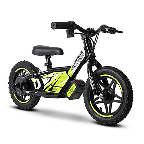 Amped-A10 Electric Hub Drive Balance Bike-Black-A10-BLACK-HD-MotoXtreme