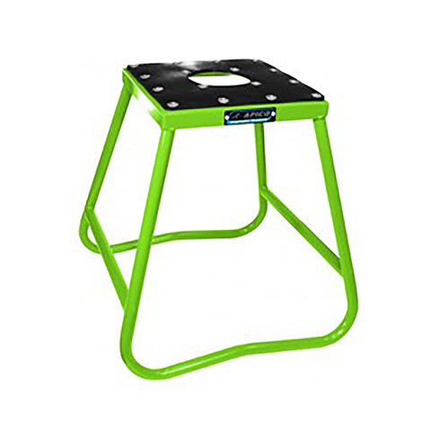 Apico-Powder Coated Tubular Steel Bike Stand-Green-BIKEST STEEL GRN-MotoXtreme