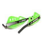 Apico-Enduro Hand Guard With Full Wrap Around-Green-HG API GN-MotoXtreme