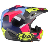 Arai-MX-V Helmet | Pink-Pink-ARMXVXS BLOCK PK-MotoXtreme