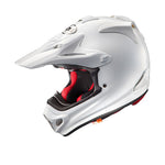 Arai-MX-V Helmet-White-White-ARMXVXS WHITE-MotoXtreme