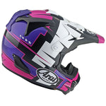 Arai-MX-V EVO BATTLE HELMET PURPLE-Purple-ARMXVEVOXS BTLE PU-MotoXtreme