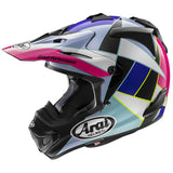 Arai-MX-V EVO PEAK MULTI HELMET-Blue-ARMXVEVOXS PEAK MULTI-MotoXtreme