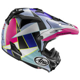 Arai-MX-V EVO PEAK MULTI HELMET-Blue-ARMXVEVOXS PEAK MULTI-MotoXtreme