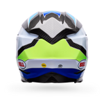 Bell-MOTO-10 SPHERICAL GRID HELMET-White/Blue-37003-059-XS-MotoXtreme