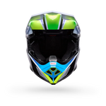 Bell-MOTO-10 SPHERICAL GRID HELMET-White/Blue-37003-059-XS-MotoXtreme