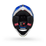 Bell-MOTO-10 SPHERICAL PRO CIRCUIT 25 HELMET-Blue/White-36664-025-S-MotoXtreme