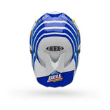 Bell-MOTO-10 SPHERICAL PRO CIRCUIT 25 HELMET-Blue/White-36664-025-S-MotoXtreme