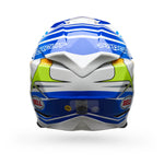 Bell-MOTO-10 SPHERICAL PRO CIRCUIT 25 HELMET-Blue/White-36664-025-S-MotoXtreme