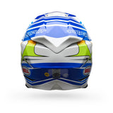 Bell-MOTO-10 SPHERICAL PRO CIRCUIT 25 HELMET-Blue/White-36664-025-S-MotoXtreme