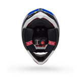 Bell-ROLAND SANDS DESIGN OLD GLORY MOTO-10 SPHERICAL HELMET-White/Red/Blue-36668-574-S-MotoXtreme
