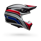 Bell-ROLAND SANDS DESIGN OLD GLORY MOTO-10 SPHERICAL HELMET-White/Red/Blue-36668-574-S-MotoXtreme