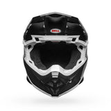 Bell-MOTO-10 SPHERICAL SOLID HELMET-Black/White-34001-018-XS-MotoXtreme