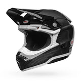 Bell-MOTO-10 SPHERICAL SOLID HELMET-Black/White-34001-018-XS-MotoXtreme