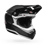 Bell-MOTO-10 SPHERICAL SOLID HELMET-Black/White-34001-018-XS-MotoXtreme