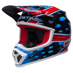Bell-Bell MX 2023 MX-9 Mips Adult Helmet (Showtime Black/Red)-Black/Red/Blue-BH 7148489-MotoXtreme