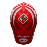 Bell-Moto 9 Mips Fasthouse Signia Helmet-Red/White-BH 7118286-MotoXtreme