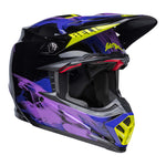 Bell-2022 Moto-9S Flex Adult HelmetBlack/Purple-Black/Purple-BH 7136078-MotoXtreme