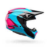 Bell-MOTO-10 SPHERICAL FLUID HELMET BLUE/PINK-Blue/Pink-36999-C01-XS-MotoXtreme