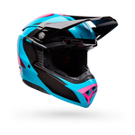 Bell-MOTO-10 SPHERICAL FLUID HELMET BLUE/PINK-Blue/Pink-36999-C01-XS-MotoXtreme