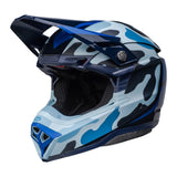 Bell-MX 2023 Moto-10 Spherical Mips Adult Helmet (Ferrandis Matte Gloss Dark Blue/Light Blue)-Dark Blue/Light Blue-BH 7150238-MotoXtreme