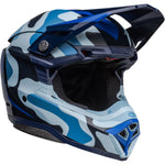 Bell-MX 2023 Moto-10 Spherical Mips Adult Helmet (Ferrandis Matte Gloss Dark Blue/Light Blue)-Dark Blue/Light Blue-BH 7150238-MotoXtreme