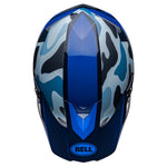 Bell-MX 2023 Moto-10 Spherical Mips Adult Helmet (Ferrandis Matte Gloss Dark Blue/Light Blue)-Dark Blue/Light Blue-BH 7150238-MotoXtreme
