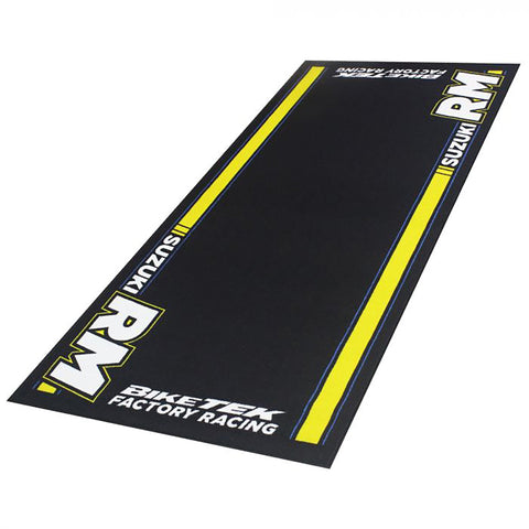 Biketek-Garage/Pit Mat Series 5 Suzuki RM 190cms x 80cms-GRGMAT77-MotoXtreme