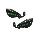 Circuit Equipment-Vector Handguards-Black/Green-PM061-2D7-MotoXtreme