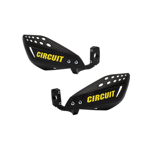 Circuit Equipment-Vector Handguards-Black/Yellow-PM061-2D6-MotoXtreme