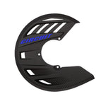 Circuit Equipment-Carbon Look Disc Cover With Mounting Kit-Carbon/Blue-CD007-2D4-MotoXtreme