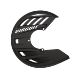 Circuit Equipment-Carbon Look Disc Cover With Mounting Kit-Carbon/White-CD0007.2D2-MotoXtreme