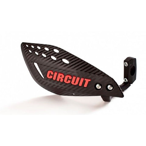 Circuit Equipment-Vector Handguards-Black/Red-PM061-2DA-MotoXtreme