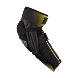 EVS-TP199 Knee Guards (Black/Hi-Viz 2) Pair-Black/Hi Viz Yellow-EV TP199K-BKHV-S/M-MotoXtreme