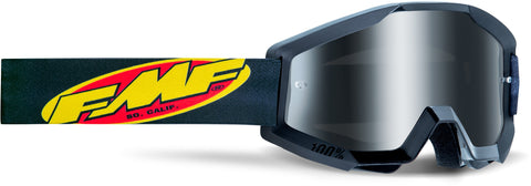 FMF Vision-Powercore Goggles-Orange, Navy, Camo, Black-Mirror Silver Lens-Black-UF5040025201-MotoXtreme