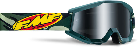 FMF Vision-Powercore Goggles-Orange, Navy, Camo, Black-Mirror Silver Lens-Camo-UF5040025208-MotoXtreme