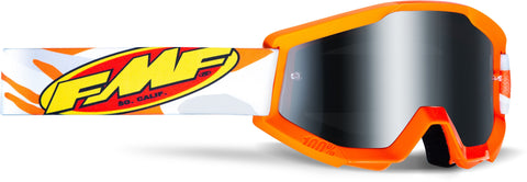 FMF Vision-Powercore Goggles-Orange, Navy, Camo, Black-Mirror Silver Lens-Orange-UF5040010104-MotoXtreme