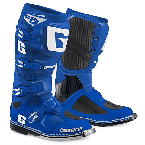 Gaerne-SG12 Motocross Boots-Blue-G/SG12-BLUE-41-MotoXtreme