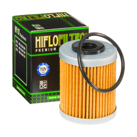 Hiflofiltro-HiFlo Oil Filter HF 157 KTM SXF 450/520-HF157-MotoXtreme